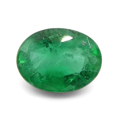 Emerald 1.23 cts 7.95 x 6.08 x 4.01 mm Oval Green  $990