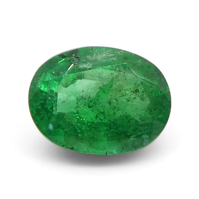 Emerald 1.42 cts 8.19 x 6.22 x 4.36 mm Oval Green  $1140