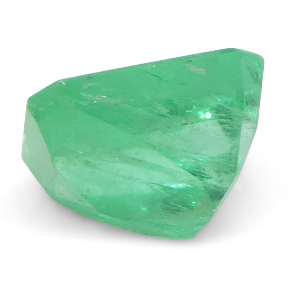 1.47ct Octagonal/Emerald Cut Green Emerald from Colombia - Skyjems Wholesale Gemstones