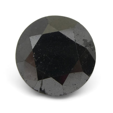 Diamond 4.85 cts 10.10 x 10.10 x 7.17 mm Round Black  $2910