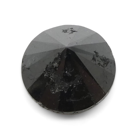 5.62ct Round Brilliant Cut Black Diamond