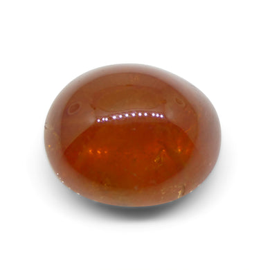 20.32ct Oval Cabochon Orange Spessartine Garnet from Nigeria - Skyjems Wholesale Gemstones