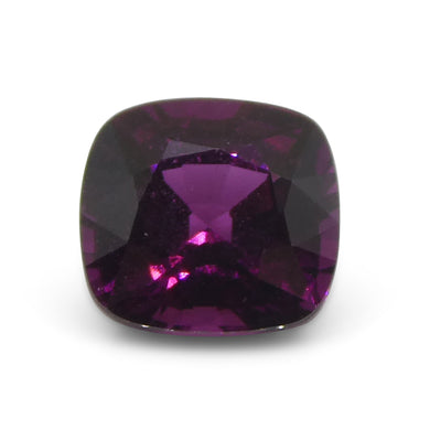 2.23ct Cushion Purple Rhodolite Garnet from Umba River Valley, Tanzania - Skyjems Wholesale Gemstones
