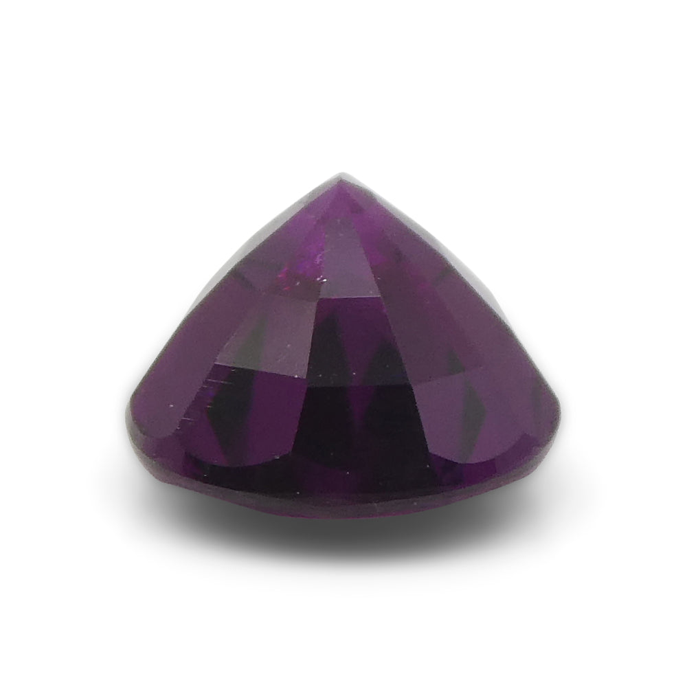 2.57ct Pear Shape Purple Rhodolite Garnet from Umba River Valley, Tanzania - Skyjems Wholesale Gemstones