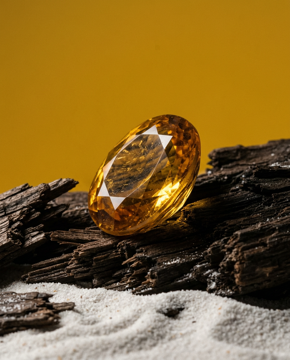 2.17ct Oval Fanta Orange Spessartine Garnet from Namibia, rare collector gemstone by SkyJems Canadian gem experts