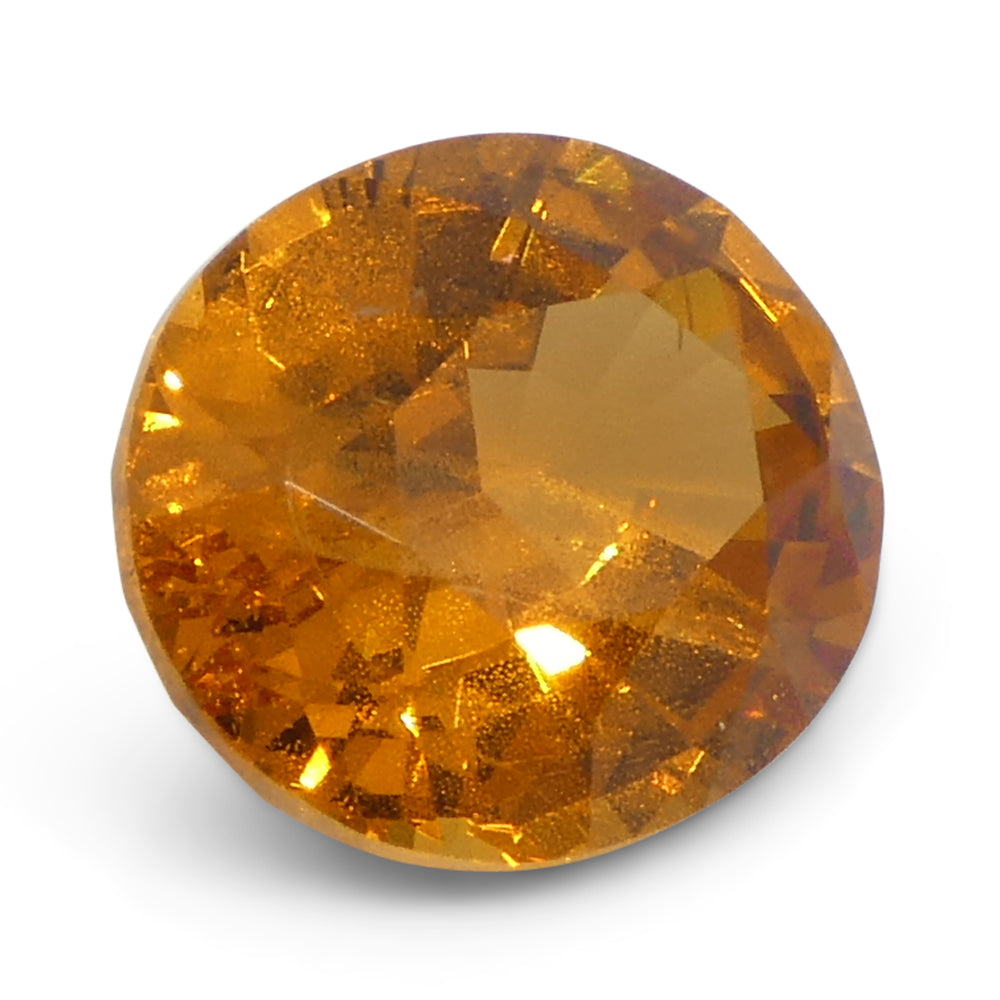 1.68ct Oval Orange Fanta Garnet from Namibia