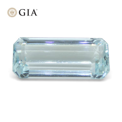 25.96ct Octagonal/Emerald Cut Aquamarine GIA Certified - Skyjems Wholesale Gemstones