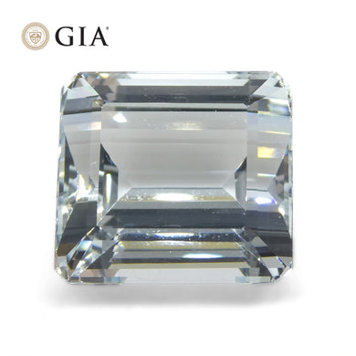 25.74ct Octagonal/Emerald Cut  Aquamarine GIA Certified - Skyjems Wholesale Gemstones
