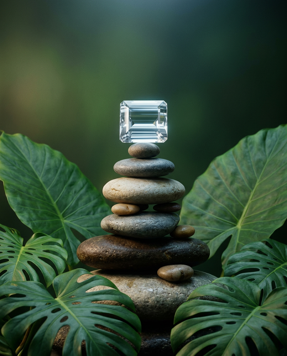 SkyJems 25.74ct Light Greenish Blue Brazilian Aquamarine, Octagonal Emerald Cut, GIA Certified Loose Gemstone