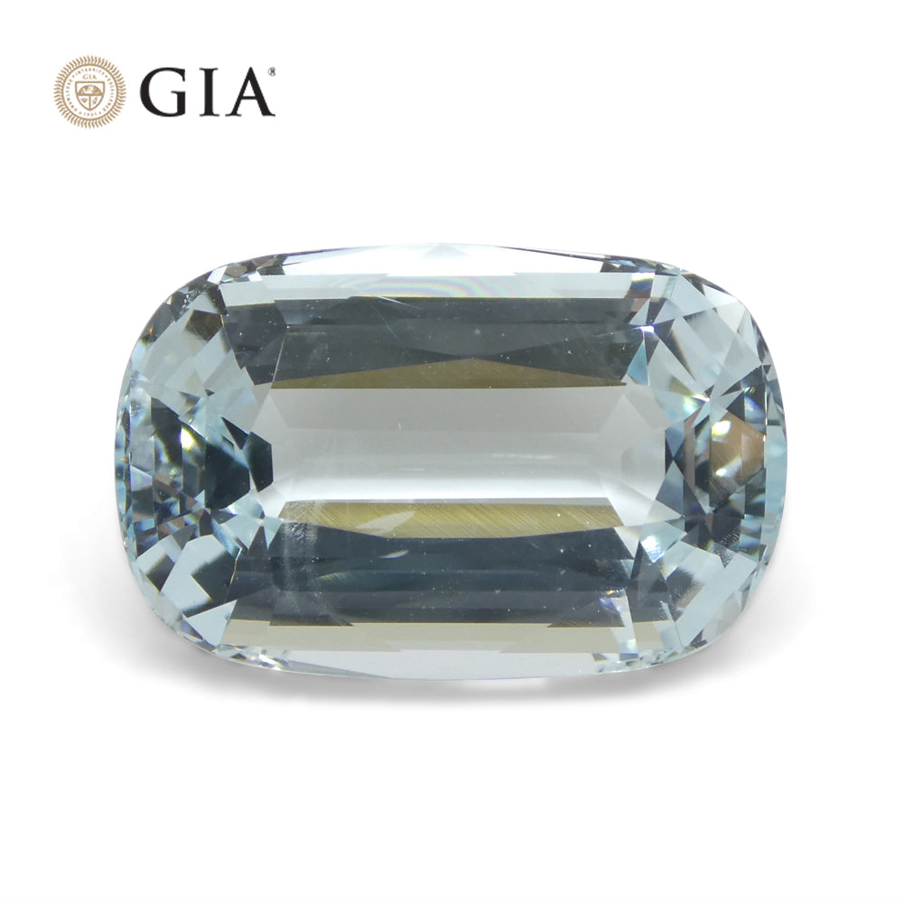 16.13ct Cushion Aquamarine GIA Certified - Skyjems Wholesale Gemstones