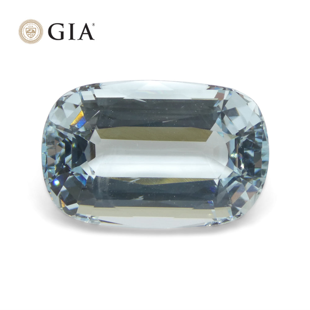 16.13ct Cushion Aquamarine GIA Certified - Skyjems Wholesale Gemstones