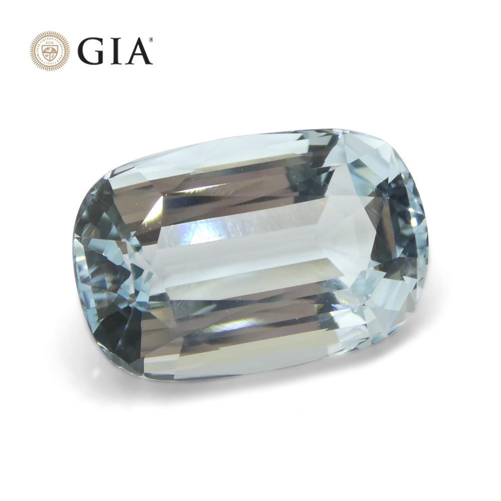 16.13ct Cushion Aquamarine GIA Certified - Skyjems Wholesale Gemstones