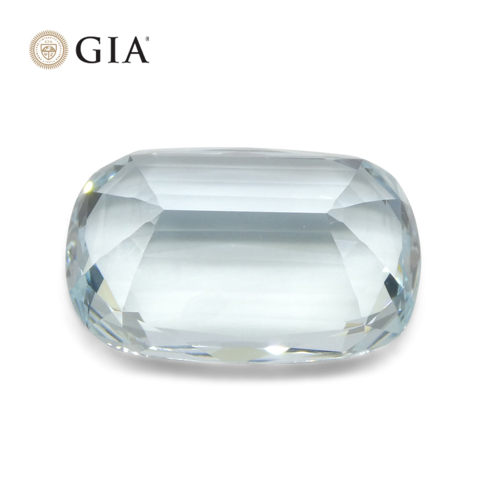 16.13ct Cushion Aquamarine GIA Certified - Skyjems Wholesale Gemstones