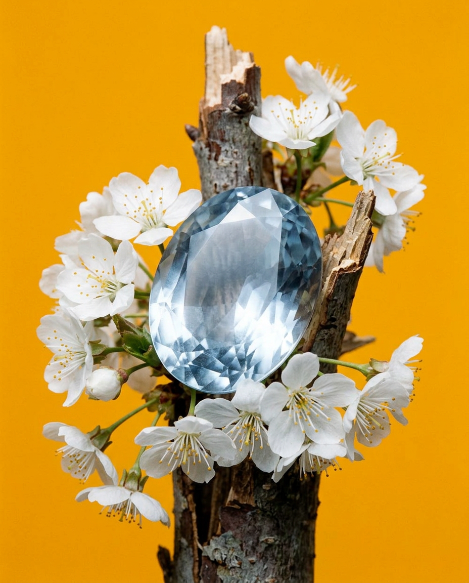 16.06 carat oval blue aquamarine from Brazil, GIA certified natural gemstone by SkyJems Canadian gem experts