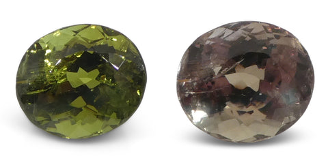 1.08ct Oval Yellowish Green to Yellowish Brown Alexandrite GIA Certified Sri Lanka Unheated