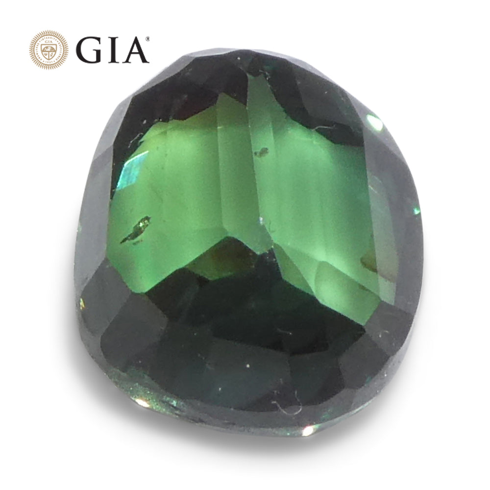 0.99ct Cushion Blue-Green to Reddish Purple Alexandrite GIA Certified Madagascar Unheated - Skyjems Wholesale Gemstones
