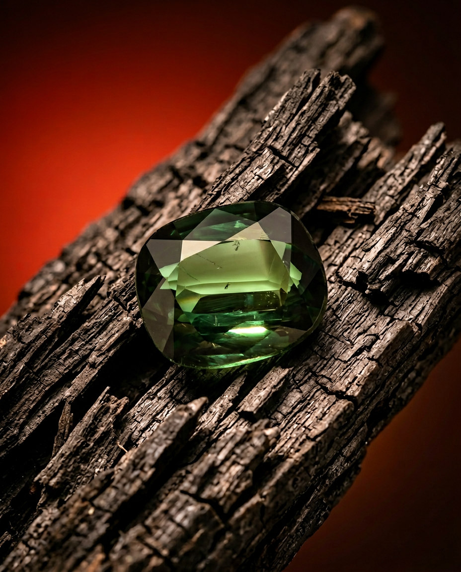 0.99ct cushion alexandrite, blue-green to reddish purple, unheated GIA certified — Skyjems