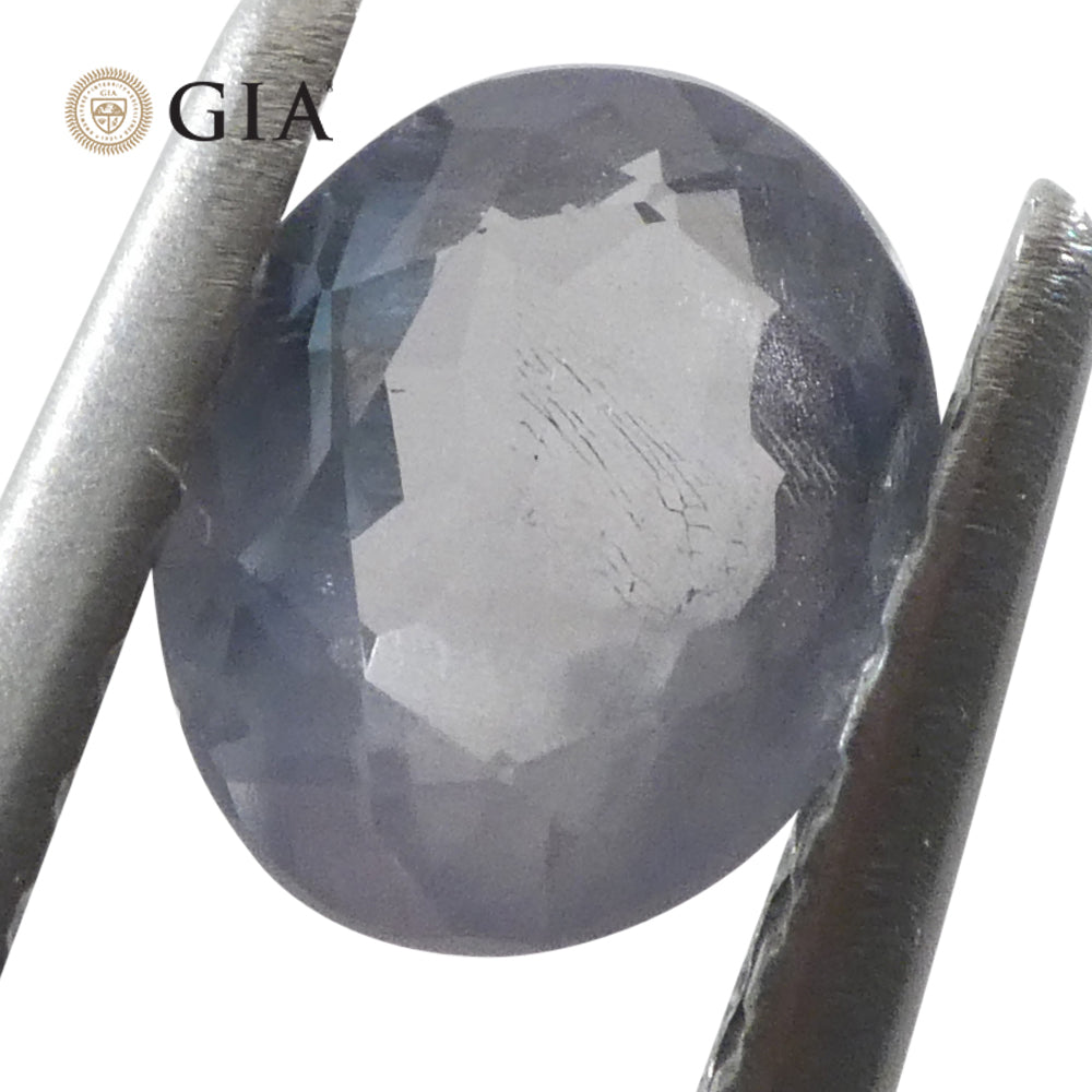 0.78ct Oval Yellowish Green to Grayish Purple Alexandrite GIA Certified India Unheated - Skyjems Wholesale Gemstones
