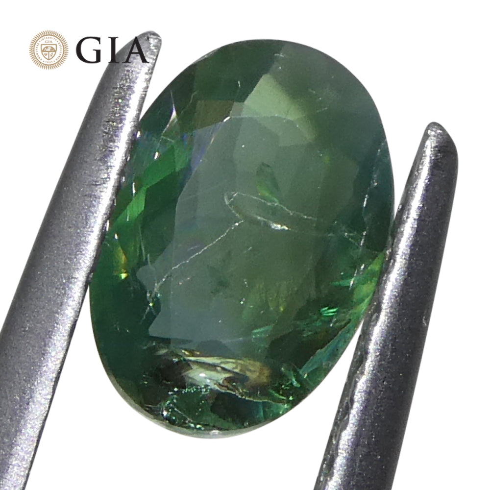 Alexandrite 0.7 cts 6.86 x 4.77 x 2.30 mm Oval Green changing to Grayish Purple  $2000