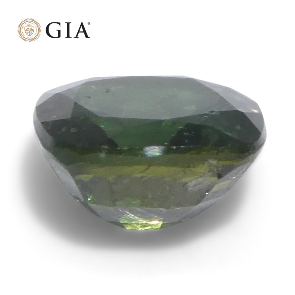 0.97ct Cushion Greenish Blue to Purple Alexandrite GIA Certified Madagascar Unheated - Skyjems Wholesale Gemstones