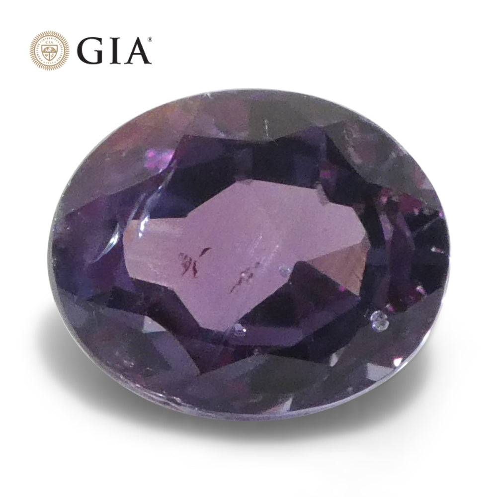 1.16ct Oval Bluish Green to Purple Alexandrite GIA Certified Madagascar Unheated - Skyjems Wholesale Gemstones