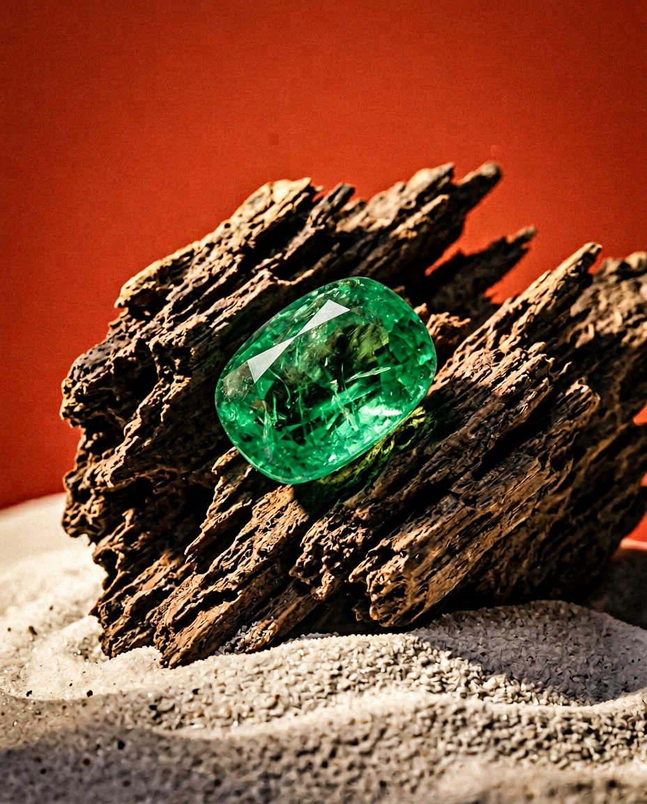 2.03ct Cushion Green Emerald from Zambia, GIA Certified Natural Beryl by SkyJems, premium Canadian gemstone specialists