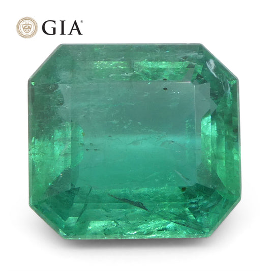 Emerald 5.29 cts 11.43 x 10.63 x 5.95 mm Octagonal Green  $21160