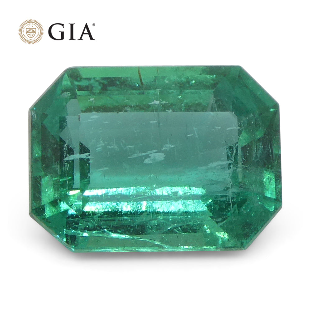 Emerald 2.95 cts 10.68 x 7.95 x 4.85 mm Octagonal Green  $11800