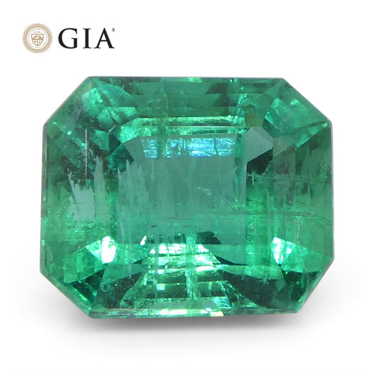 Emerald 2.49 cts 9.13 x 7.59 x 5.37 mm Octagonal Green  $8720