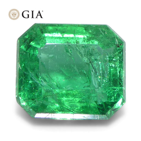 Emerald 1.97 cts 7.85 x 6.87 x 4.95 mm Octagonal Green  $4000