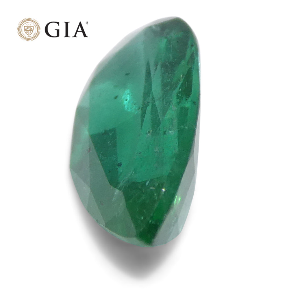 1.9ct Pear Green Emerald GIA Certified Zambia (F1) - Skyjems Wholesale Gemstones