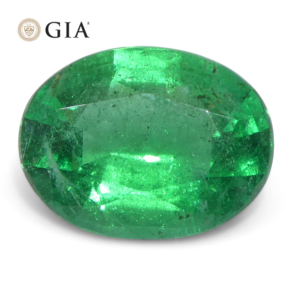 Emerald 2.2 cts 9.99 x 7.77 x 4.73 mm Oval Green  $6000