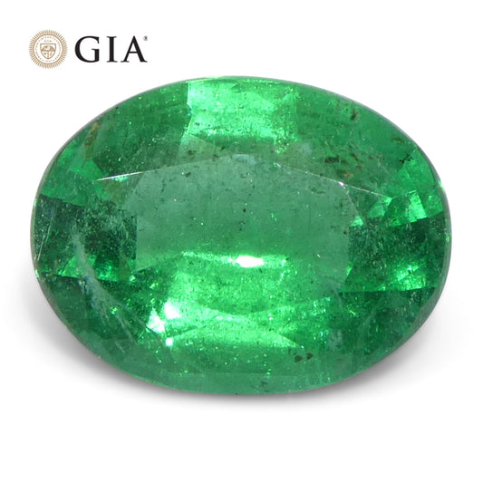 Emerald 2.2 cts 9.99 x 7.77 x 4.73 mm Oval Green  $6000