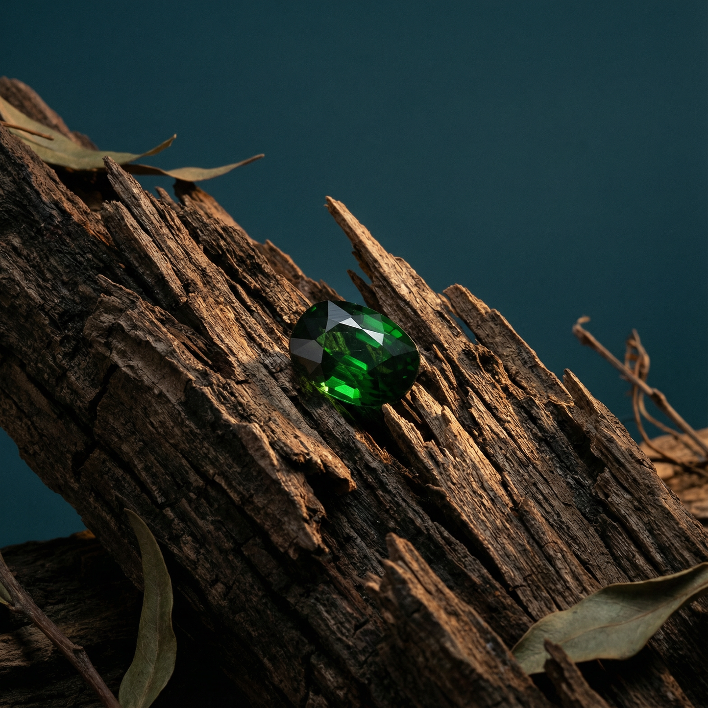 1.76ct Cushion Green Tsavorite Garnet GIA Certified, Unheated