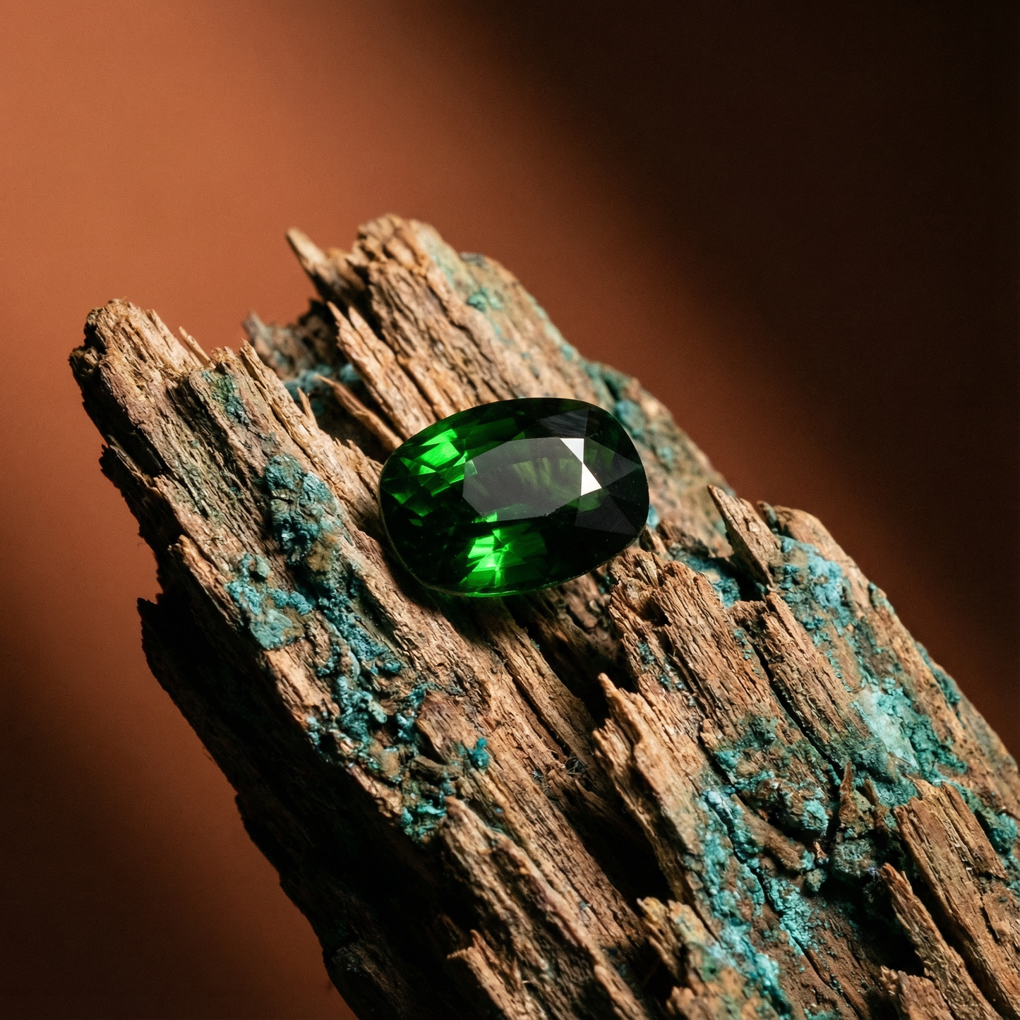 1.76ct Cushion Green Tsavorite Garnet GIA Certified, Unheated