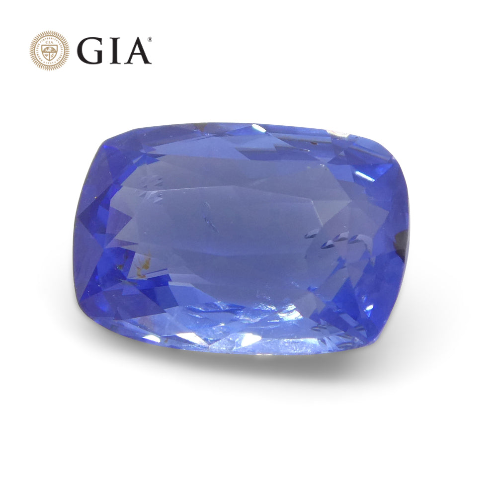 1.97ct Cushion Blue Sapphire GIA Certified Sri Lanka - Skyjems Wholesale Gemstones