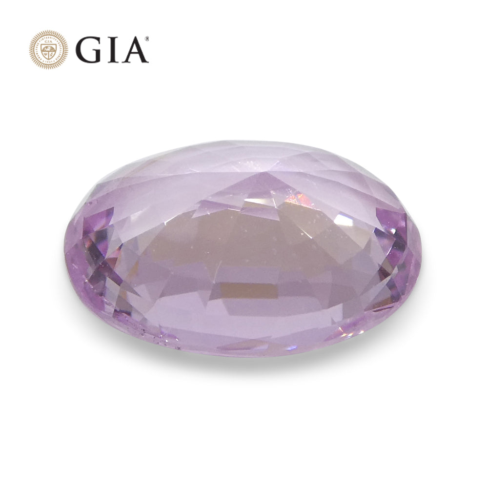 1.87ct Pastel Pink Sapphire Oval GIA Certified Sri Lanka - Skyjems Wholesale Gemstones