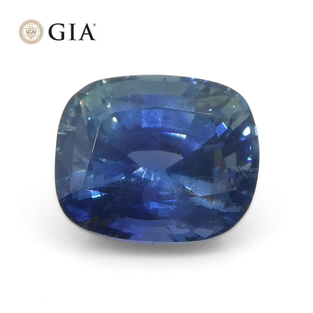 1.69ct Blue Sapphire Cushion GIA Certified Unheated - Skyjems Wholesale Gemstones