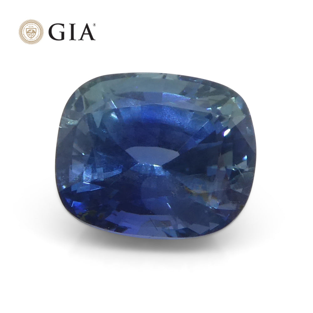 1.69ct Blue Sapphire Cushion GIA Certified Unheated - Skyjems Wholesale Gemstones