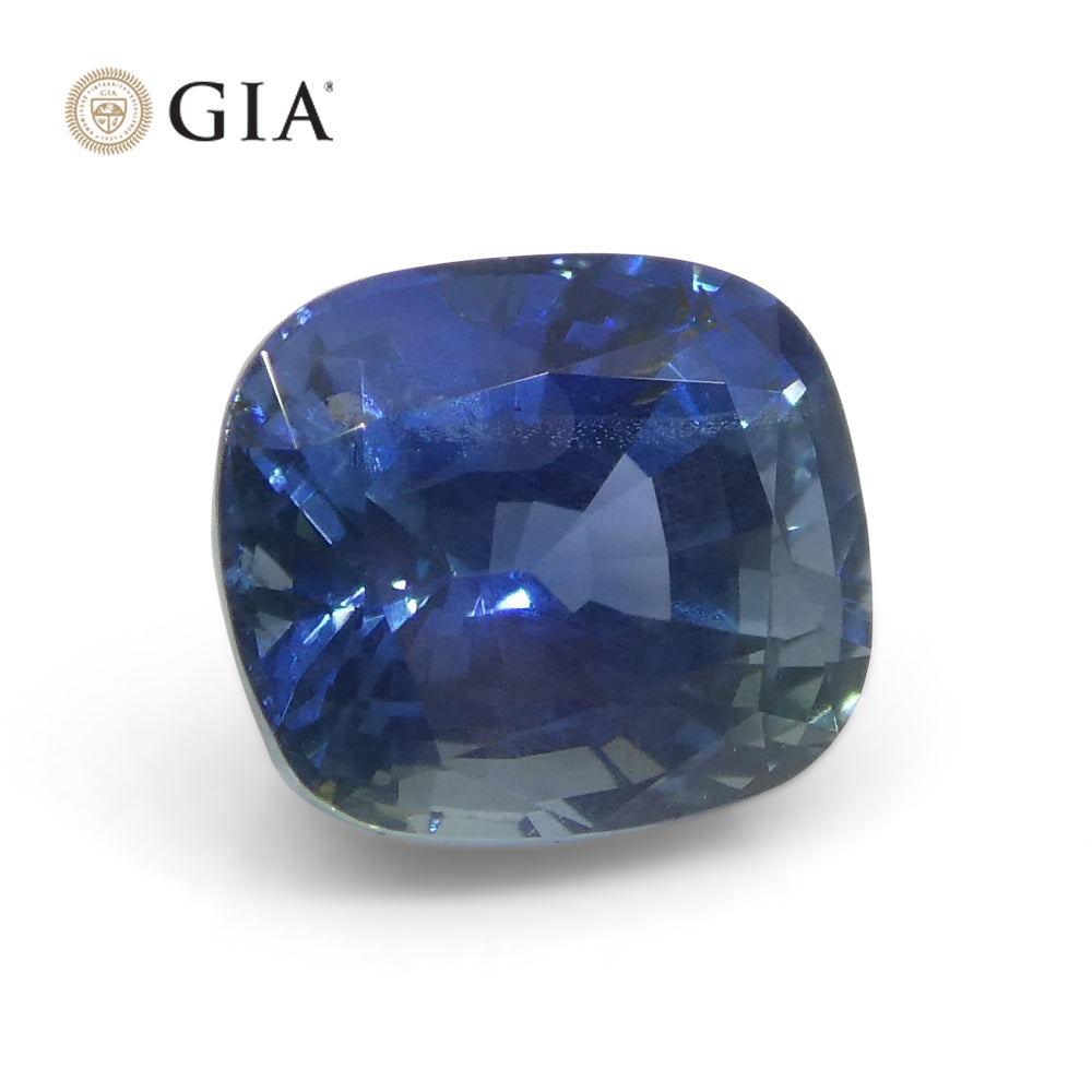 1.69ct Blue Sapphire Cushion GIA Certified Unheated - Skyjems Wholesale Gemstones