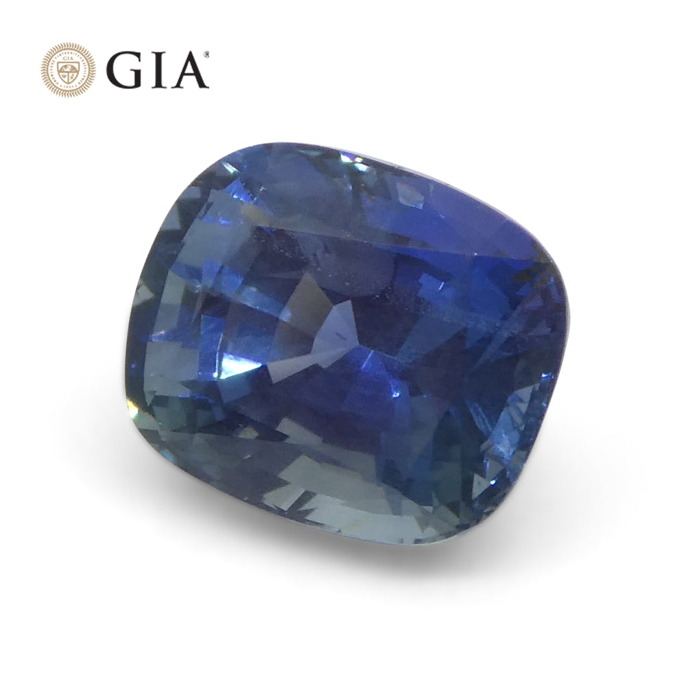 1.69ct Blue Sapphire Cushion GIA Certified Unheated - Skyjems Wholesale Gemstones