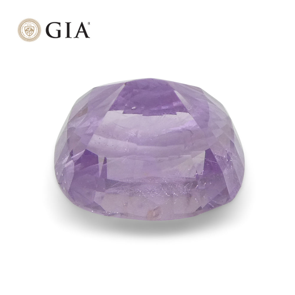 1.95ct Purplish Pink Sapphire Cushion GIA Certified Unheated, Sri Lanka - Skyjems Wholesale Gemstones