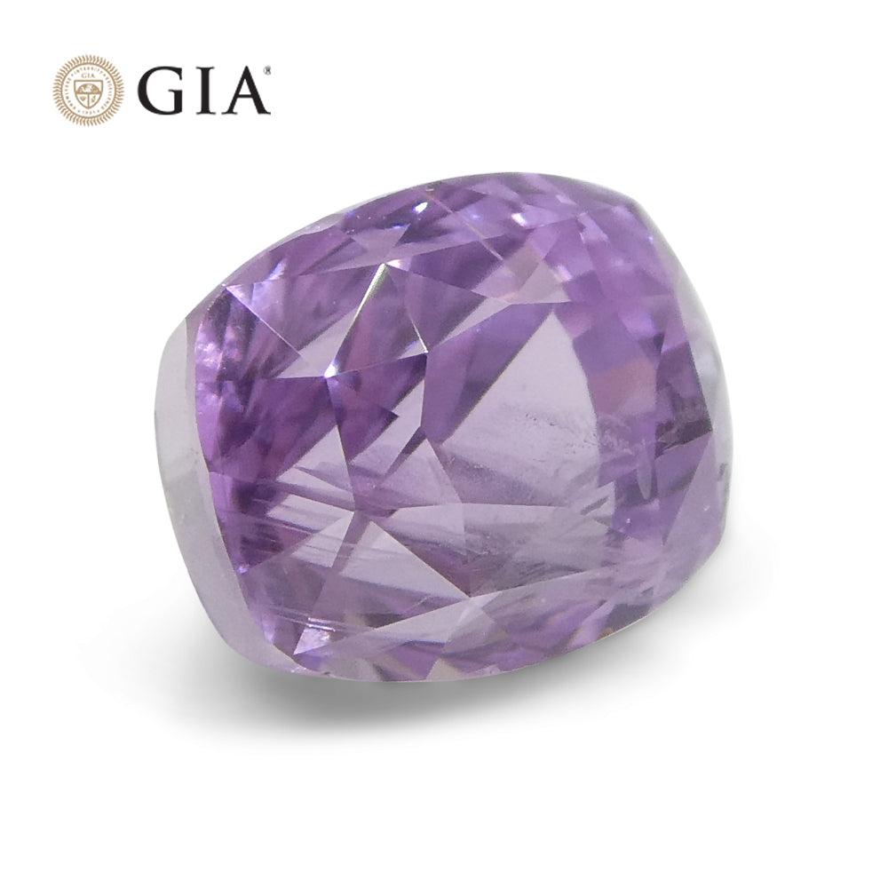 1.95ct Purplish Pink Sapphire Cushion GIA Certified Unheated, Sri Lanka - Skyjems Wholesale Gemstones