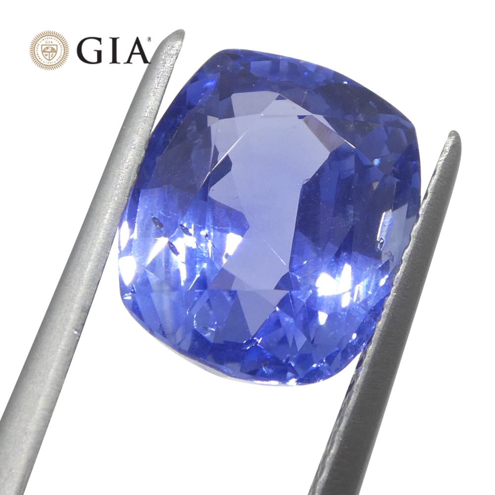 Sapphire 6.98 cts 11.32 x 9.47 x 6.52 mm Cushion Blue  $38000