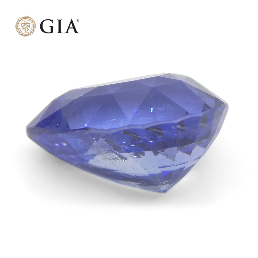 2.14ct Pear Blue Sapphire GIA Certified Sri Lanka Unheated - Skyjems Wholesale Gemstones