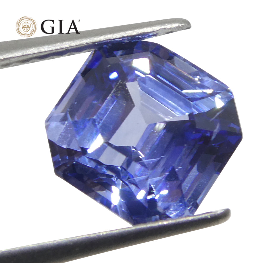 Sapphire 3.2 cts 7.96 x 7.82 x 5.36 mm Octagonal Blue  $15000