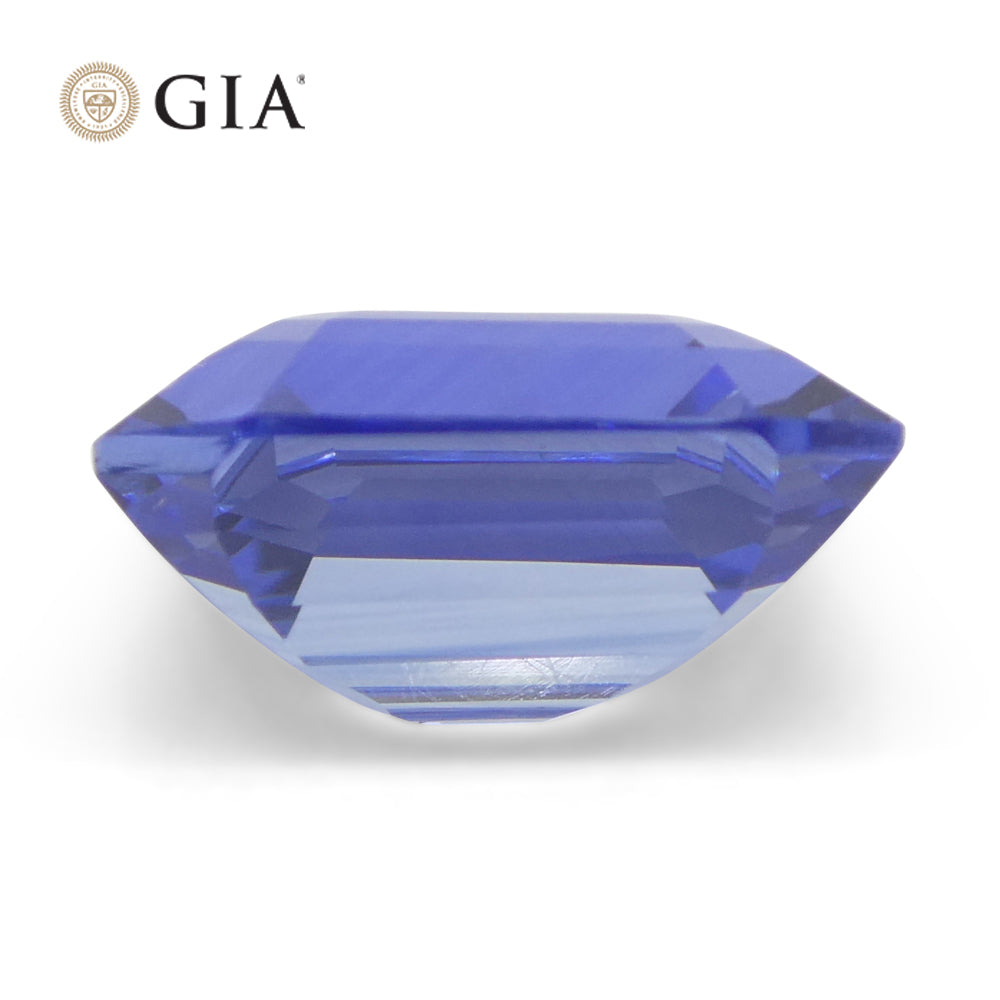 3.06ct Octagonal/Emerald Cut Blue Sapphire GIA Certified Sri Lanka - Skyjems Wholesale Gemstones