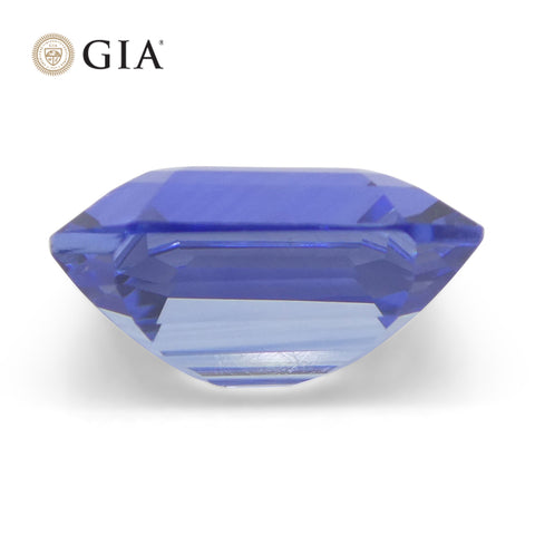 3.06ct Octagonal/Emerald Cut Blue Sapphire GIA Certified Sri Lanka
