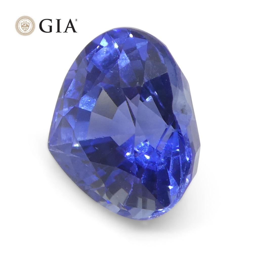 1.51ct Heart Blue Sapphire GIA Certified Sri Lanka - Skyjems Wholesale Gemstones