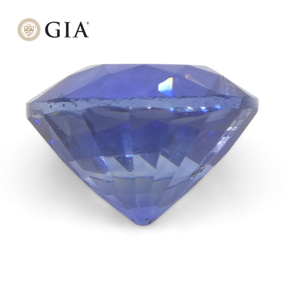 1.25ct Round Blue Sapphire GIA Certified Sri Lanka - Skyjems Wholesale Gemstones